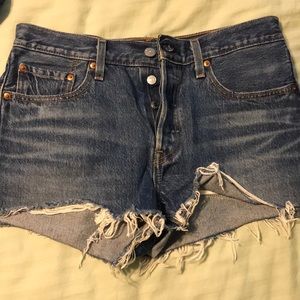 Levi’s denim shorts